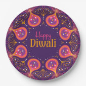 Happy Diwali  Papieren Bordje (Voorkant)