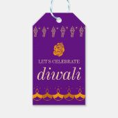 HAPPY DIWALI PARTY CADEAULABEL (Voorkant)