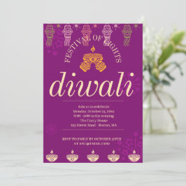 Happy Diwali Party Kaart