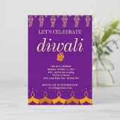 HAPPY DIWALI PARTY KAART (Staand voorkant)