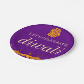 HAPPY DIWALI PARTY PAPIEREN BORDJE (Gekanteld)