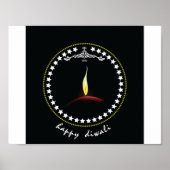Happy Diwali Poster (Voorkant)