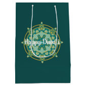 Happy Diwali Rangoli Medium Cadeauzakje (Achterkant)