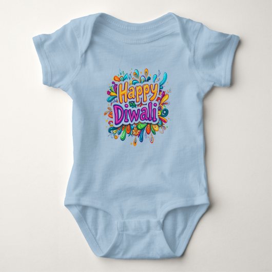 Happy Diwali Romper (Voorkant)
