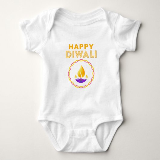 Happy Diwali Romper (Voorkant)