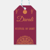 Happy Diwali sticker Cadeaulabel (Voorkant)