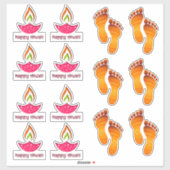 Happy Diwali sticker set (Vel)