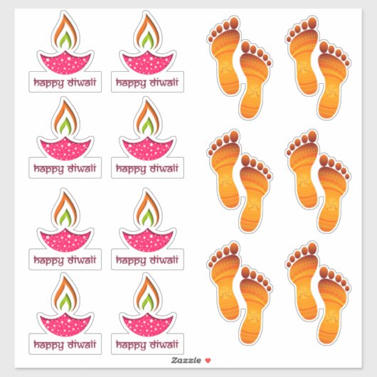 Happy Diwali sticker set (Vel)