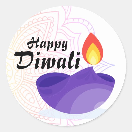 Happy Diwali Stickers (Voorkant)