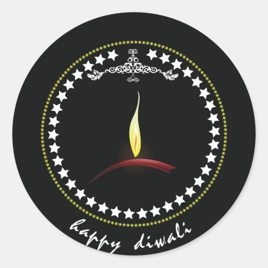 Happy Diwali Stickers (Voorkant)