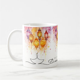 Happy Diwali waterkleurlampen Koffiemok