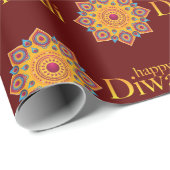 Happy Diwali Wrapping Paper Cadeaupapier (Rol Hoek)