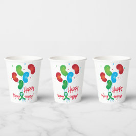 Happy Dney-party Paper Cup Papieren Bekers