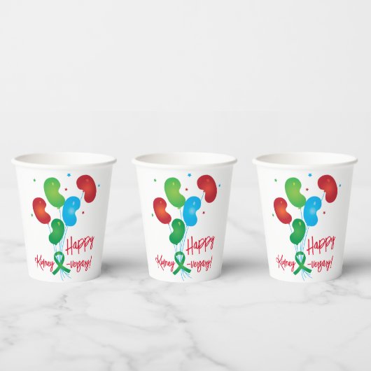 Happy Dney-party Paper Cup Papieren Bekers (Multi)