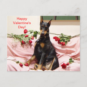 Happy Dober-Valentijn voor u Feestdagenkaart