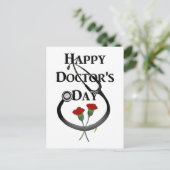 Happy Doctor's Dag Briefkaart (Staand voorkant)