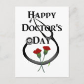 Happy Doctor's Dag Briefkaart (Voorkant)
