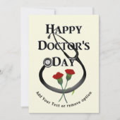 Happy Doctor's Dag Feestdagenkaart (Voorkant)