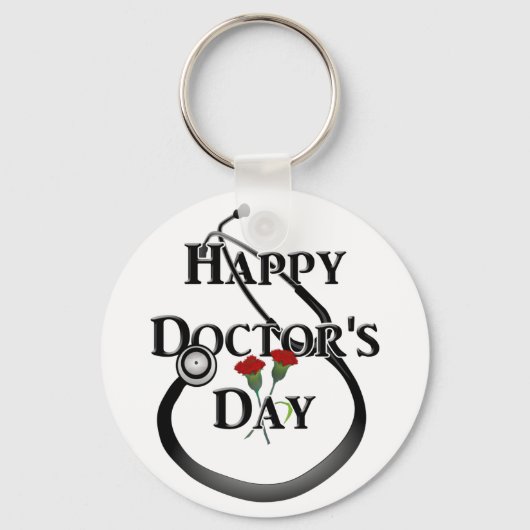 Happy Doctor's Dag Sleutelhanger (Voorkant)