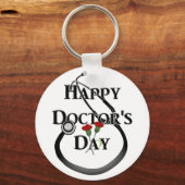 Happy Doctor's Dag Sleutelhanger (Voorkant)