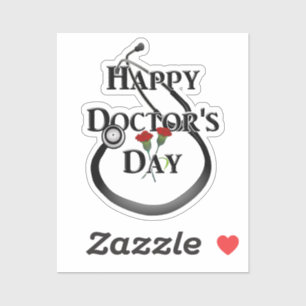 Happy Doctor's Dag Sticker