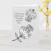 Happy Doctors Day Kaart (Gele Bloem)