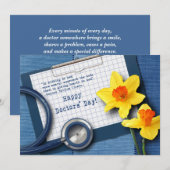 Happy Doctors Day  Wenskaarten Kaart (Voorkant / Achterkant)