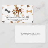 Happy Dog | Bot- en verfdrukken Visitekaartje (Voorkant / Achterkant)