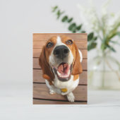 Happy Dog Briefkaart (Staand voorkant)