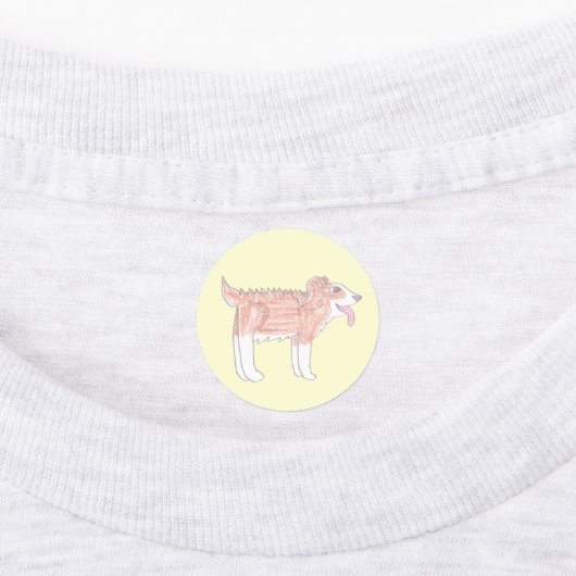 Happy Dog Clothing Labels (Aangebracht)