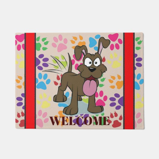 Happy Dog-deurmat Deurmat (Voorkant)
