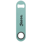 Happy Dog eating an ice-cream Speed Flessenopener (Achterkant)