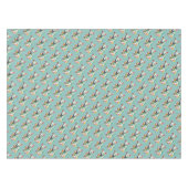 Happy Dog eating an ice-cream Tafelkleed (Voorkant (Horizontaal))