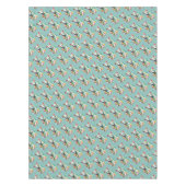 Happy Dog eating an ice-cream Tafelkleed (Voorkant)