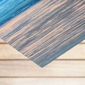 Happy Dog en Reflectie op het strand bij zonsonder Tissuepapier