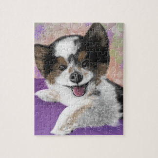 Happy Dog Face Legpuzzel