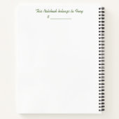 Happy Dog Face Notitieboek (Achterkant)