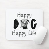 Happy Dog Happy Life Muismat (Met muis)