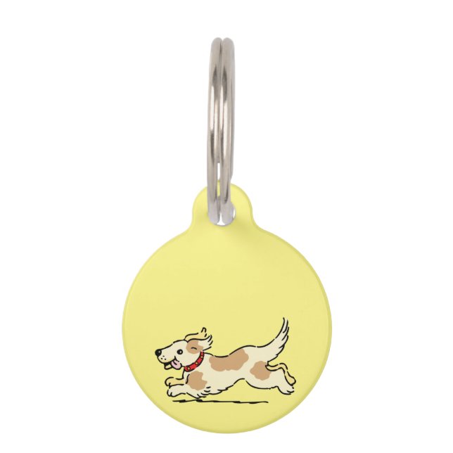 Happy Dog Huisdierpenning (Voorkant)