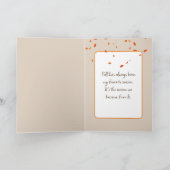 Happy Dog In Herfst Bossen Kaart (Binnen)