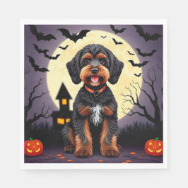 Happy Dog in het Halloween thema Servet