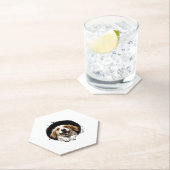 Happy dog kartonnen onderzetters (Insitu)