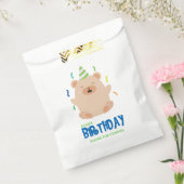 Happy Dog Kind verjaardagsfeestje Bedankzakje (Gezegeld)