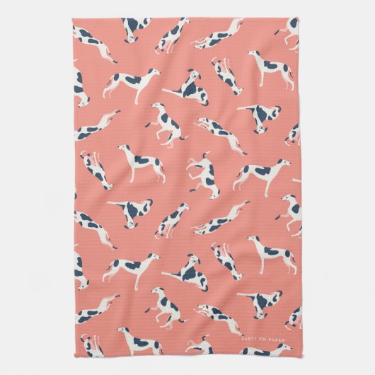 Happy Dog Kitchen Towel Theedoek (Verticaal)