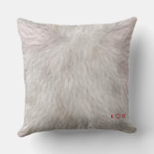 Happy Dog, Labradoedle glimlachen Kussen (Achterkant)