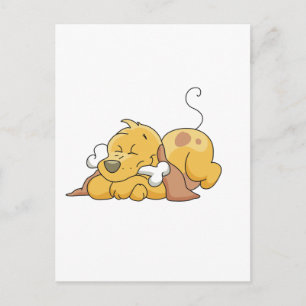 Happy Dog met Bone Tshirts en Geschenken Briefkaart