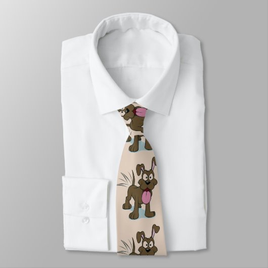 Happy Dog Necktie Stropdas (Gebonden)