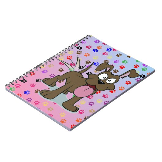 Happy Dog Notitieboek (Linkerzijde)