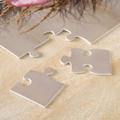 Happy dog op het strand legpuzzel (Zijkant)