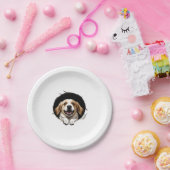 Happy dog papieren bordje (Feest)